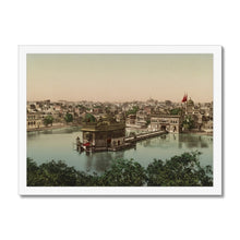 Load image into Gallery viewer, Sri Harmandir Sahib, Amritsar, Punjab, 1890 - Framed Print - ramblingsofasikh

