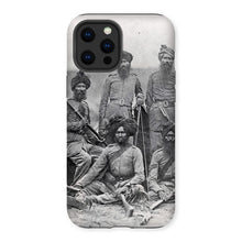 Load image into Gallery viewer, Sikh Officers of the British 15th Punjab Infantry Regiment Tough Phone Case
