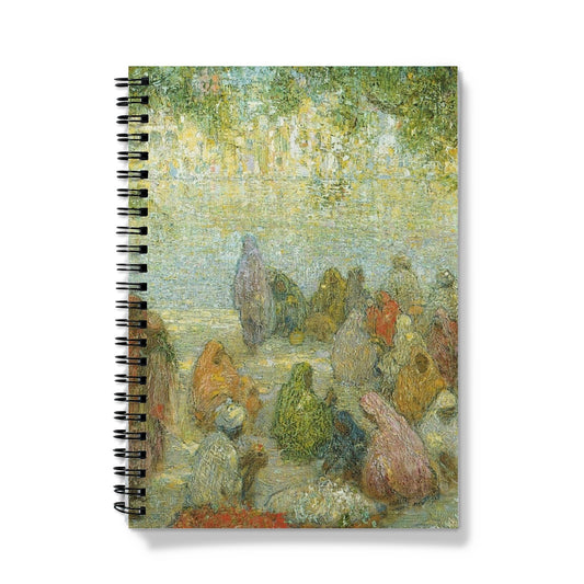 "The Lake by the Golden Temple" - Charles W. Bartlett Notebook