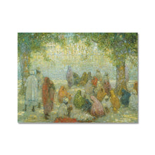 Load image into Gallery viewer, &quot;The Lake by the Golden Temple&quot; - Charles W. Bartlett Fine Art Print - ramblingsofasikh

