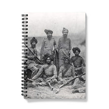 Load image into Gallery viewer, Sikh Officers of the British 15th Punjab Infantry Regiment Notebook
