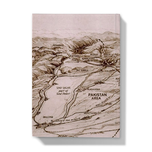 The Areas of Eastern & Western Punjab, 1947. Hardback Journal