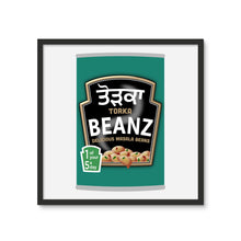 Load image into Gallery viewer, ਤੋੜਕਾ (Torka) Beanz Framed Photo Tile - ramblingsofasikh
