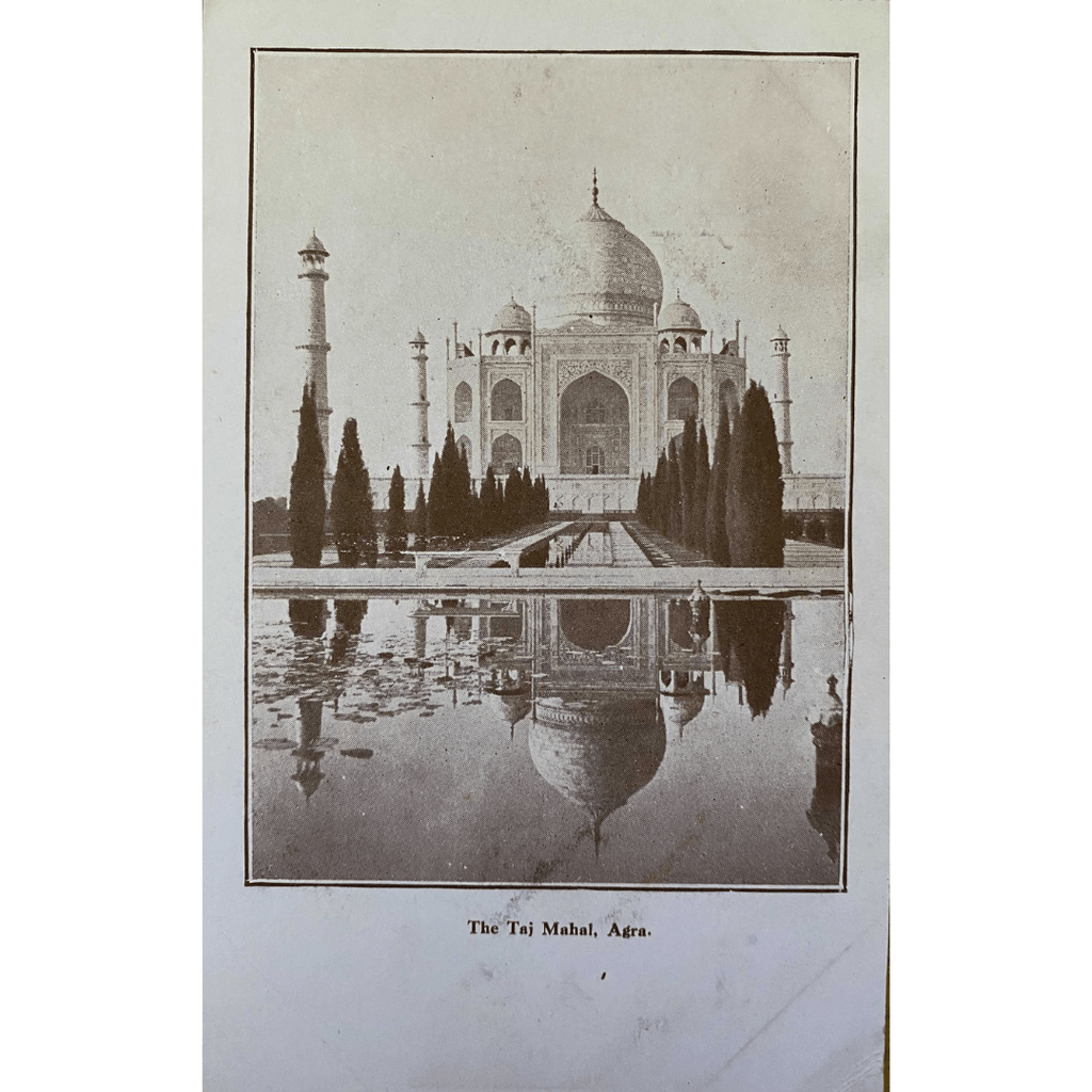 Taj Mahal. Early 20th century - Unused Antique Postcard - ramblingsofasikh