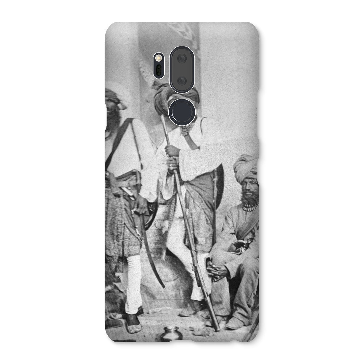 A Group of Sikh Sappers of the Indian Army, 1858 Snap Phone Case - ramblingsofasikh