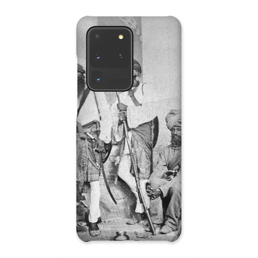 A Group of Sikh Sappers of the Indian Army, 1858 Snap Phone Case - ramblingsofasikh