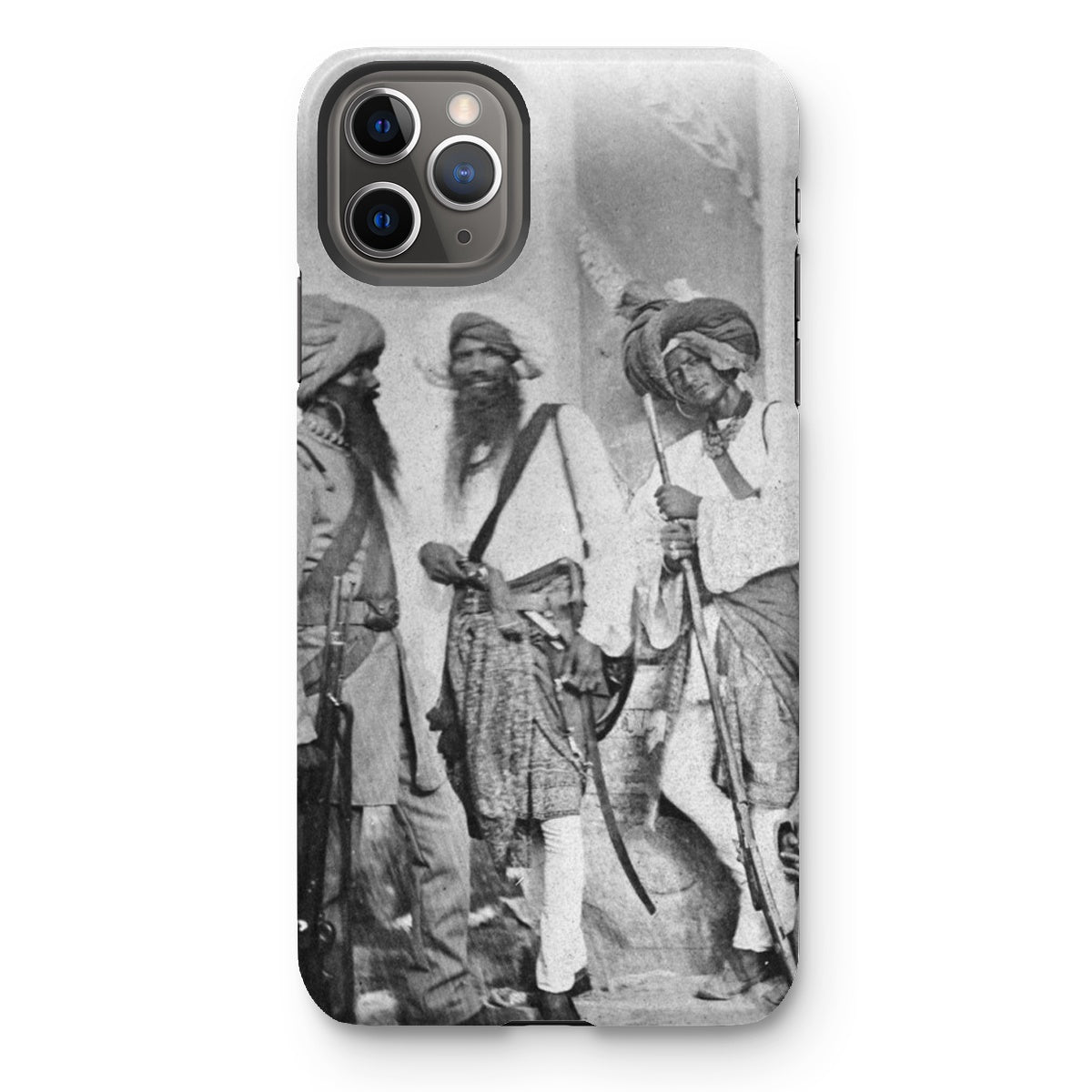 A Group of Sikh Sappers of the Indian Army, 1858 Tough Phone Case - ramblingsofasikh