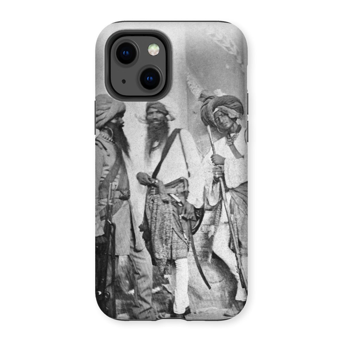 A Group of Sikh Sappers of the Indian Army, 1858 Tough Phone Case - ramblingsofasikh