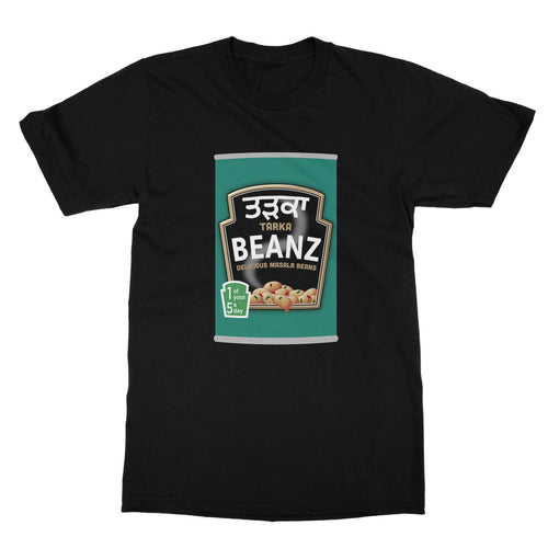 ਤੜਕਾ (Tarka) Beanz Softstyle T-Shirt - ramblingsofasikh