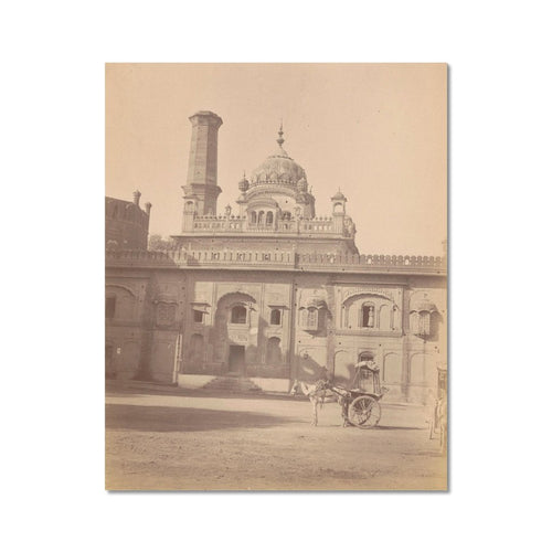 Samadhi of Ranjit Singh, Lahore, 1860-90  Fine Art Print - ramblingsofasikh