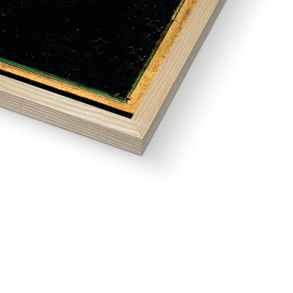 Contemporary painting of Guru Hargobind Sahib Ji. Provincial Mughal school, Deccan, mid - 17th century Framed Print - ramblingsofasikh