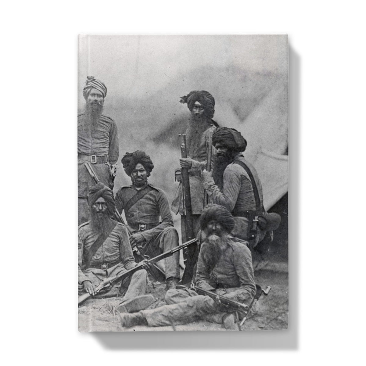 Sikh Officers of the British 15th Punjab Infantry Regiment Hardback Journal