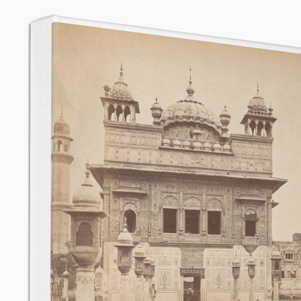 Entrace of Sri Harmandir Sahib, Umritsur, 1850 - 1900 - Canvas - ramblingsofasikh
