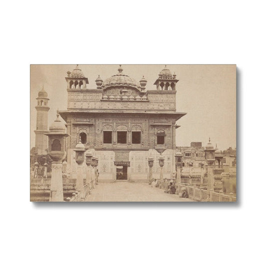 Entrace of Sri Harmandir Sahib, Umritsur, 1850 - 1900 - Canvas - ramblingsofasikh