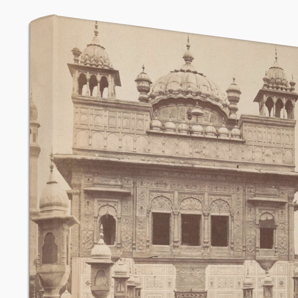 Entrace of Sri Harmandir Sahib, Umritsur, 1850 - 1900 - Canvas - ramblingsofasikh