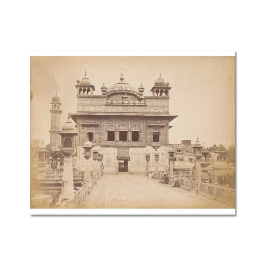 Entrace of Sri Harmandir Sahib, Umritsur, 1850 - 1900 - Fine Art Print - ramblingsofasikh