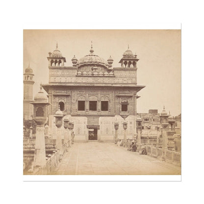 Entrace of Sri Harmandir Sahib, Umritsur, 1850 - 1900 - Fine Art Print - ramblingsofasikh