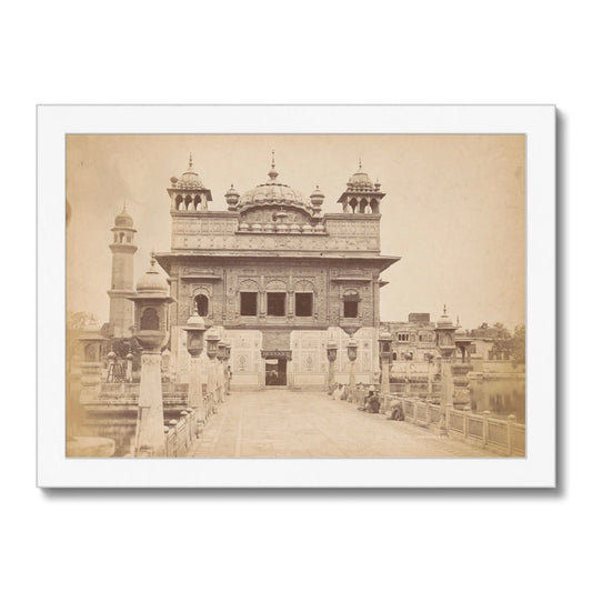 Entrace of Sri Harmandir Sahib, Umritsur, 1850 - 1900 - Framed Print - ramblingsofasikh