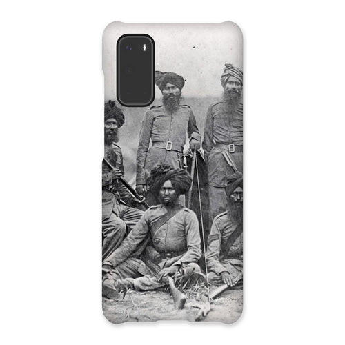 Sikh Officers of the British 15th Punjab Infantry Regiment Snap Phone Case