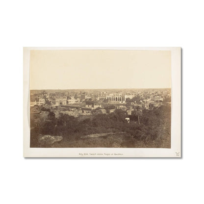 'Holy Sikh Tank & Golden Temple At Amrtisar", 1858 - 61 - Fine Art Print - ramblingsofasikh