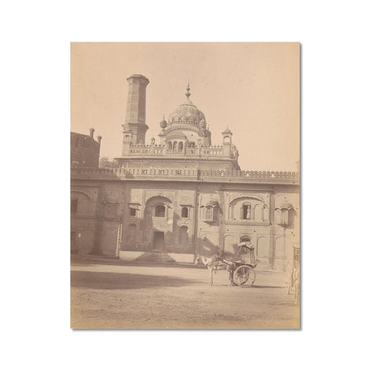Samadhi of Ranjit Singh, Lahore, 1860 - 90 Fine Art Print - ramblingsofasikh