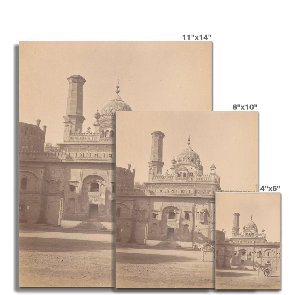 Samadhi of Ranjit Singh, Lahore, 1860 - 90 Fine Art Print - ramblingsofasikh