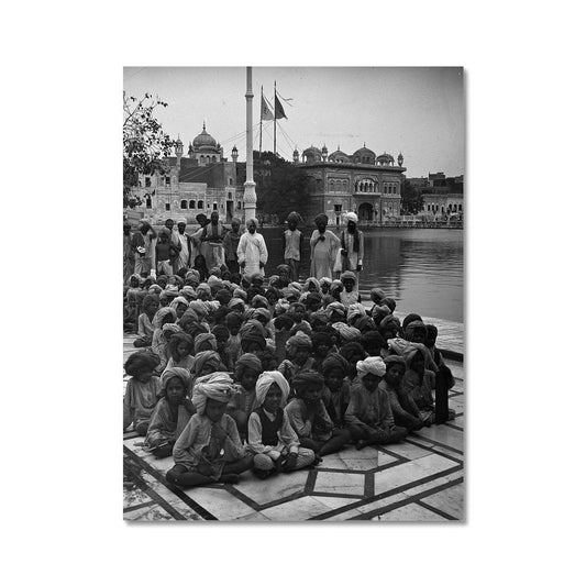 Schoolboys of Amritsar Fine Art Print - ramblingsofasikh