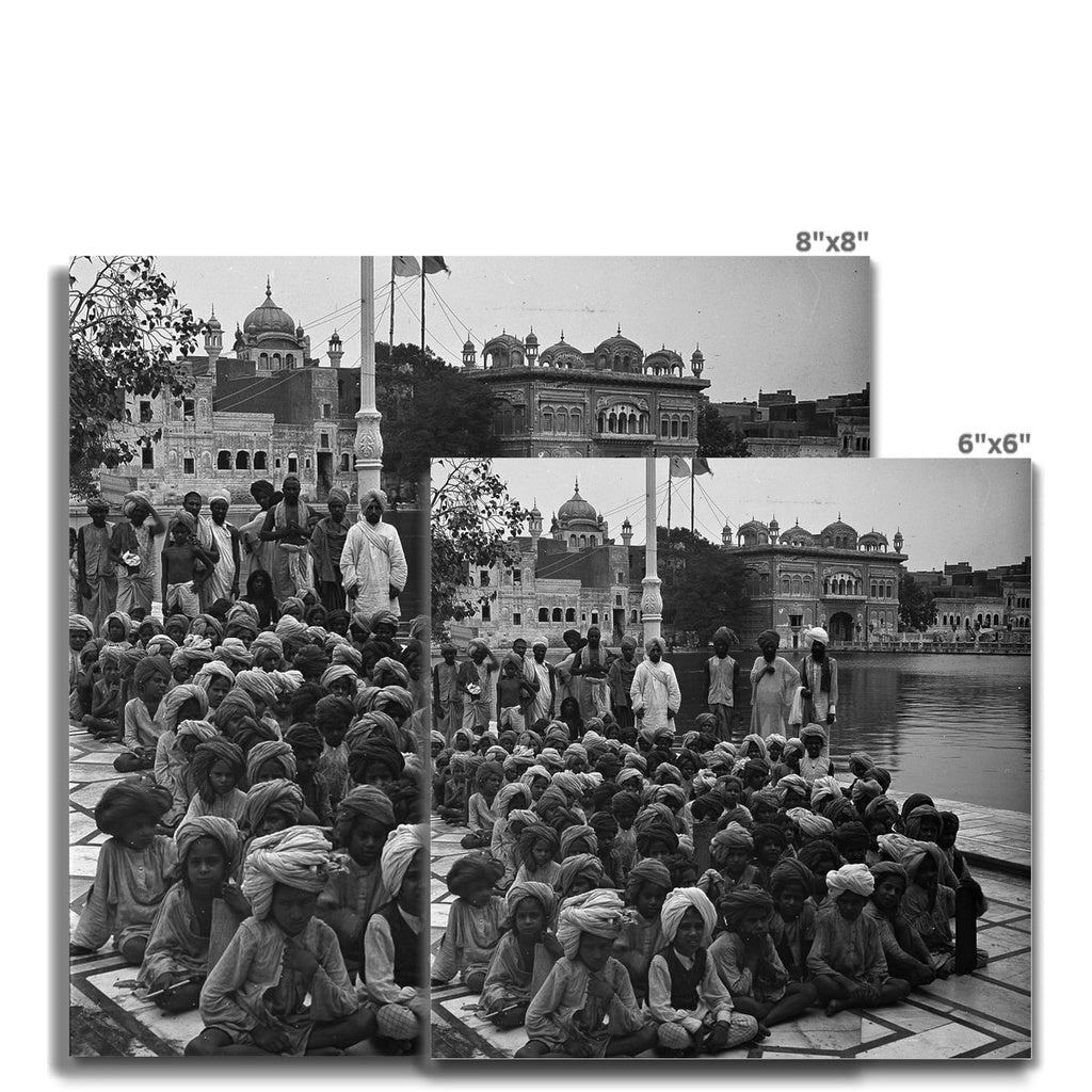 Schoolboys of Amritsar Fine Art Print - ramblingsofasikh