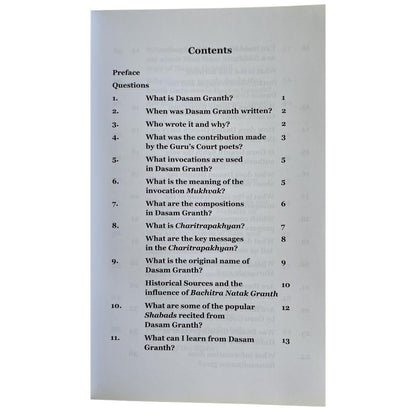 Sri Dasam Granth Sahib: Questions & Answers by G.S. Mann and Kamalroop Singh - ramblingsofasikh