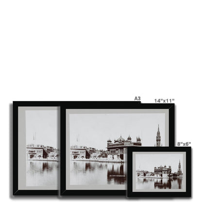 Sri Harmandir Sahib Framed Print - ramblingsofasikh