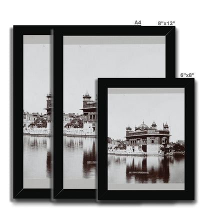 Sri Harmandir Sahib Framed Print - ramblingsofasikh