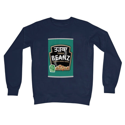 ਤੜਕਾ (Tarka) Beanz Crew Neck Sweatshirt - ramblingsofasikh