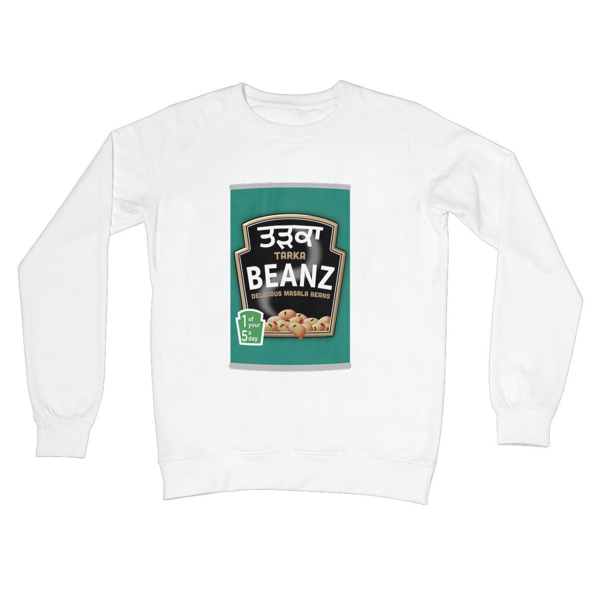 ਤੜਕਾ (Tarka) Beanz Crew Neck Sweatshirt - ramblingsofasikh
