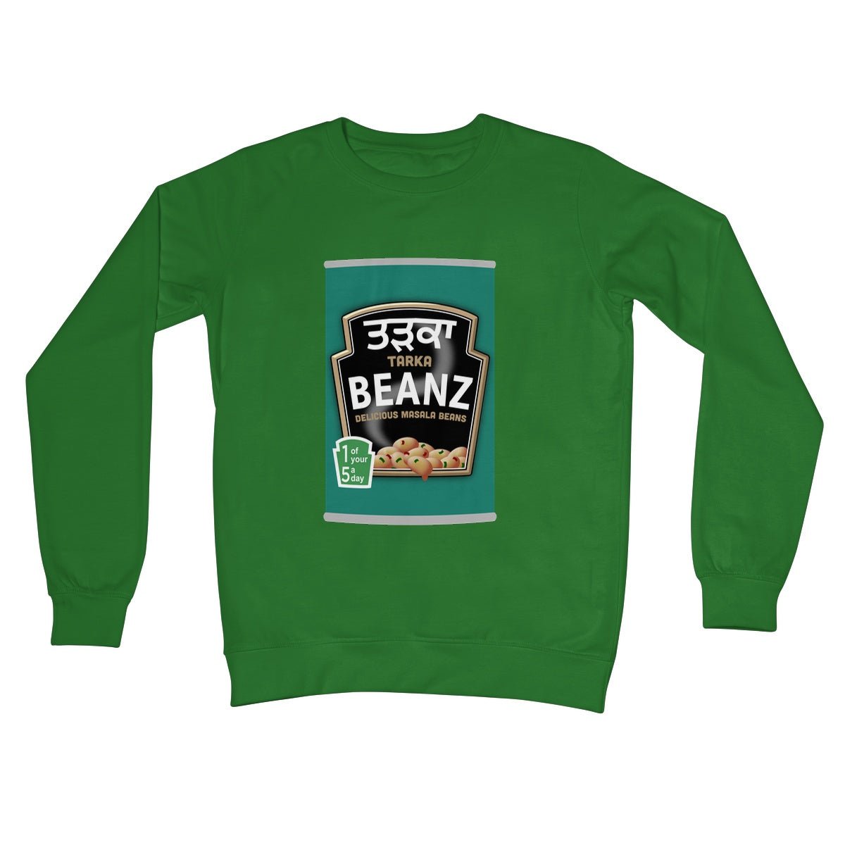 ਤੜਕਾ (Tarka) Beanz Crew Neck Sweatshirt - ramblingsofasikh