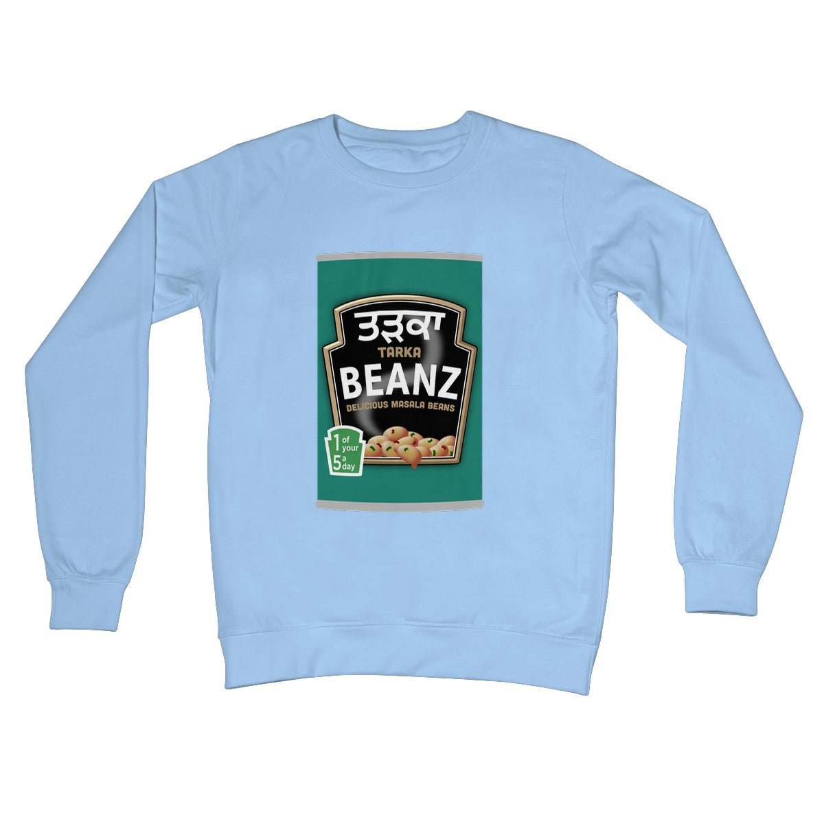 ਤੜਕਾ (Tarka) Beanz Crew Neck Sweatshirt - ramblingsofasikh