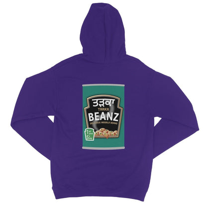 ਤੜਕਾ (Tarka) Beanz [Design on Reverse] College Hoodie - ramblingsofasikh