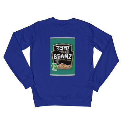 ਤੜਕਾ (Tarka) Beanz [Design on Reverse] Crew Neck Sweatshirt - ramblingsofasikh
