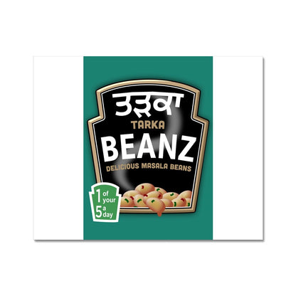 ਤੜਕਾ (Tarka) Beanz Fine Art Print - ramblingsofasikh