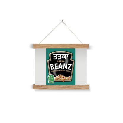 ਤੜਕਾ (Tarka) Beanz Fine Art Print with Hanger - ramblingsofasikh