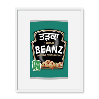 ਤੜਕਾ (Tarka) Beanz Framed Photo Tile - ramblingsofasikh