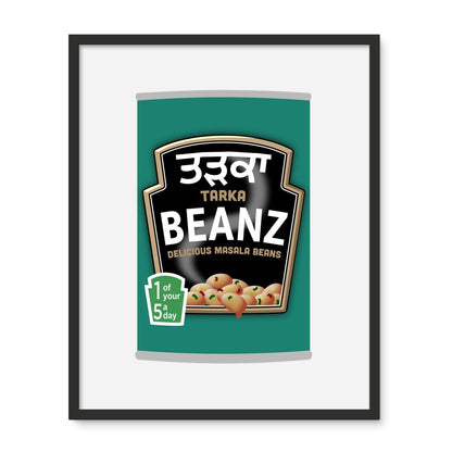 ਤੜਕਾ (Tarka) Beanz Framed Photo Tile - ramblingsofasikh