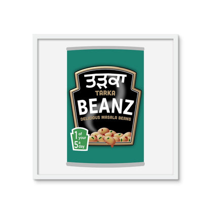 ਤੜਕਾ (Tarka) Beanz Framed Photo Tile - ramblingsofasikh