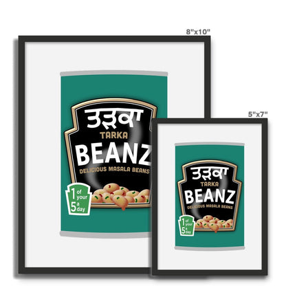 ਤੜਕਾ (Tarka) Beanz Framed Photo Tile - ramblingsofasikh