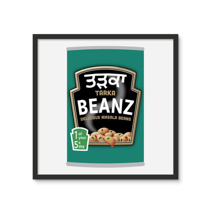 ਤੜਕਾ (Tarka) Beanz Framed Photo Tile - ramblingsofasikh