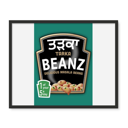 ਤੜਕਾ (Tarka) Beanz Framed Photo Tile - ramblingsofasikh
