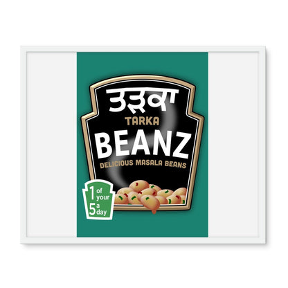 ਤੜਕਾ (Tarka) Beanz Framed Photo Tile - ramblingsofasikh