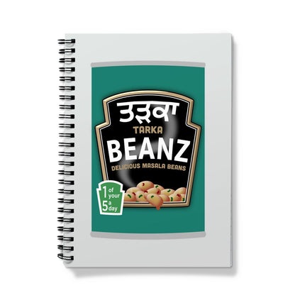 ਤੜਕਾ (Tarka) Beanz Notebook - ramblingsofasikh