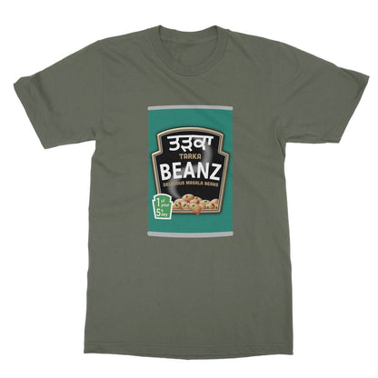 ਤੜਕਾ (Tarka) Beanz Softstyle T-Shirt - ramblingsofasikh