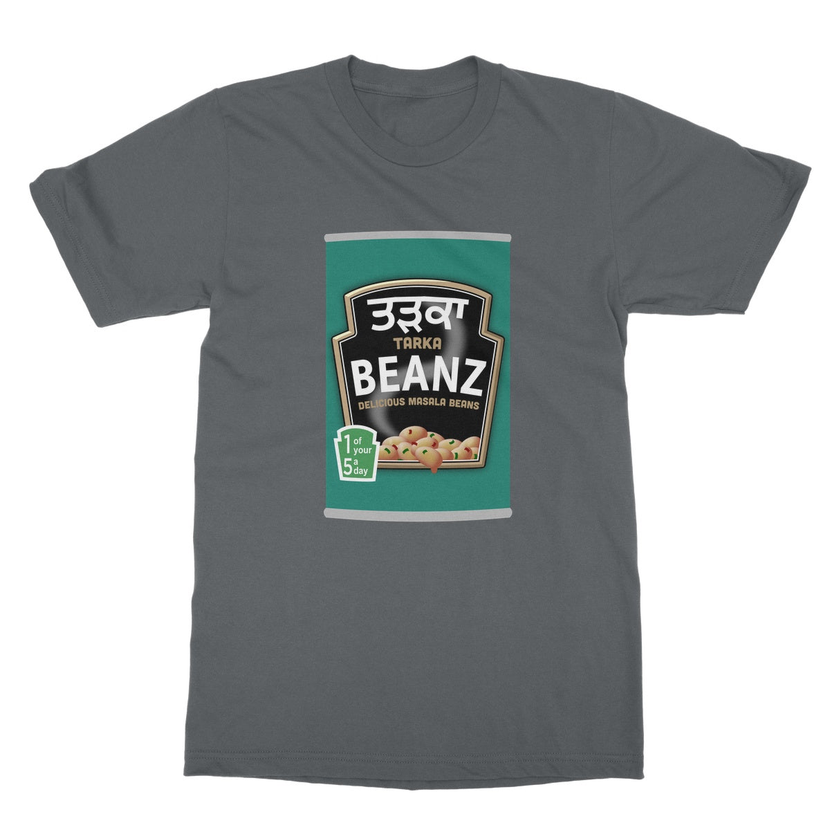 ਤੜਕਾ (Tarka) Beanz Softstyle T-Shirt - ramblingsofasikh