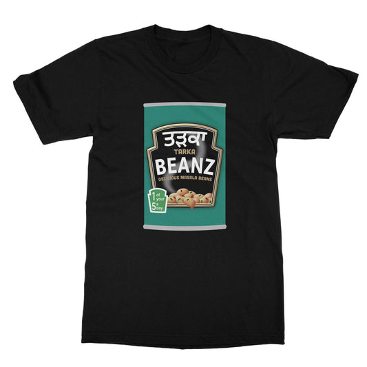 ਤੜਕਾ (Tarka) Beanz Softstyle T-Shirt - ramblingsofasikh